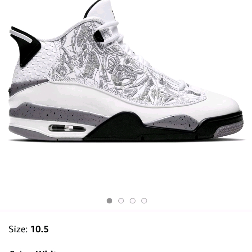 Air Jordan Dub Zero White Cement Size 8 and a half